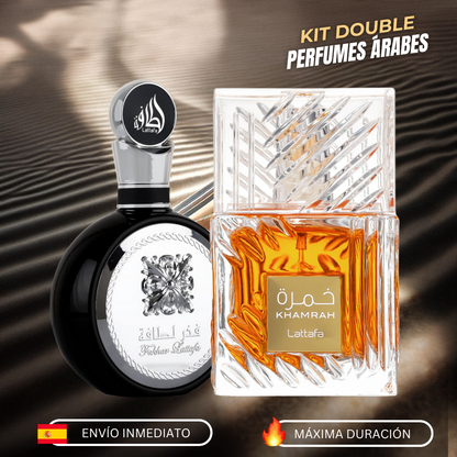 Kit Doble de Perfumes Árabes para Hombre | ¡Compra 1 y Llévate 2!