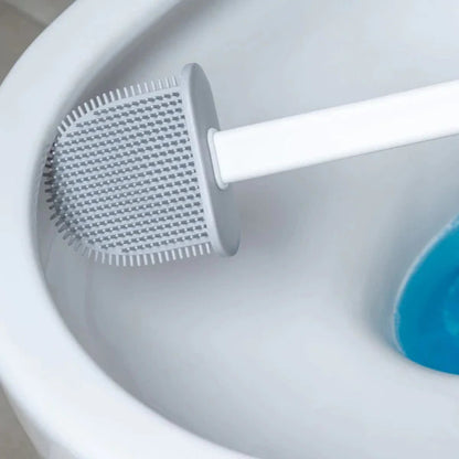 Spazzola in Silicone WC 360º + Adesivi da Parete GRATIS 🎁