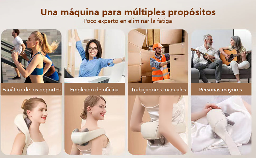 Massaggiatore RelaxPro™ Multifunzionale 6D