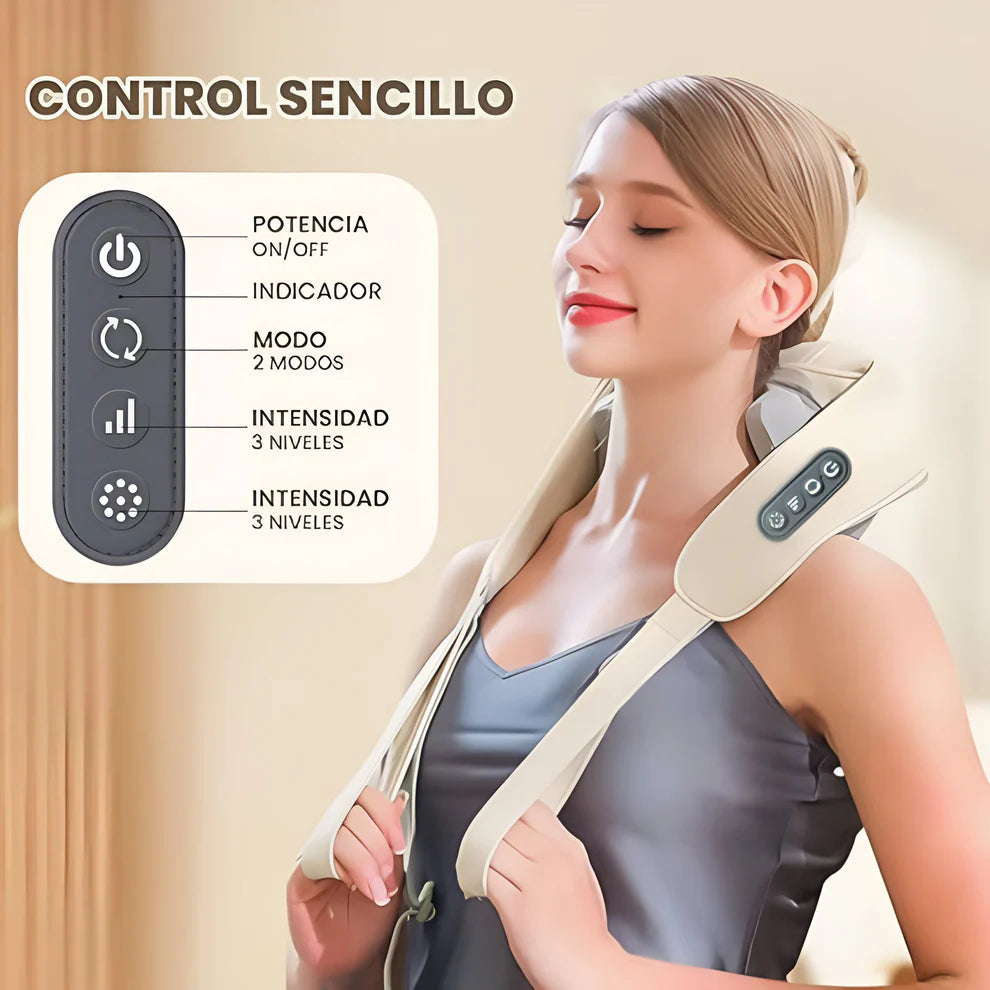 Massaggiatore RelaxPro™ Multifunzionale 6D