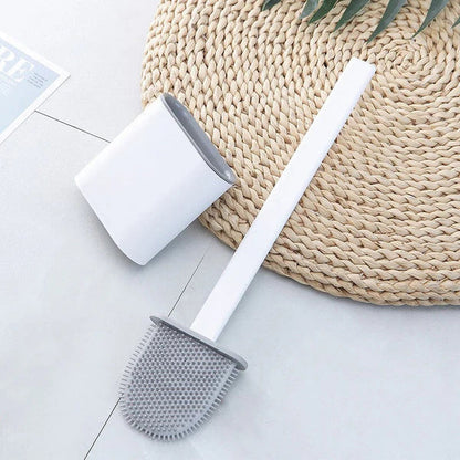 Spazzola in Silicone WC 360º + Adesivi da Parete GRATIS 🎁