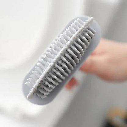 Spazzola in Silicone WC 360º + Adesivi da Parete GRATIS 🎁