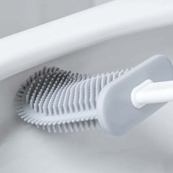 Spazzola in Silicone WC 360º + Adesivi da Parete GRATIS 🎁
